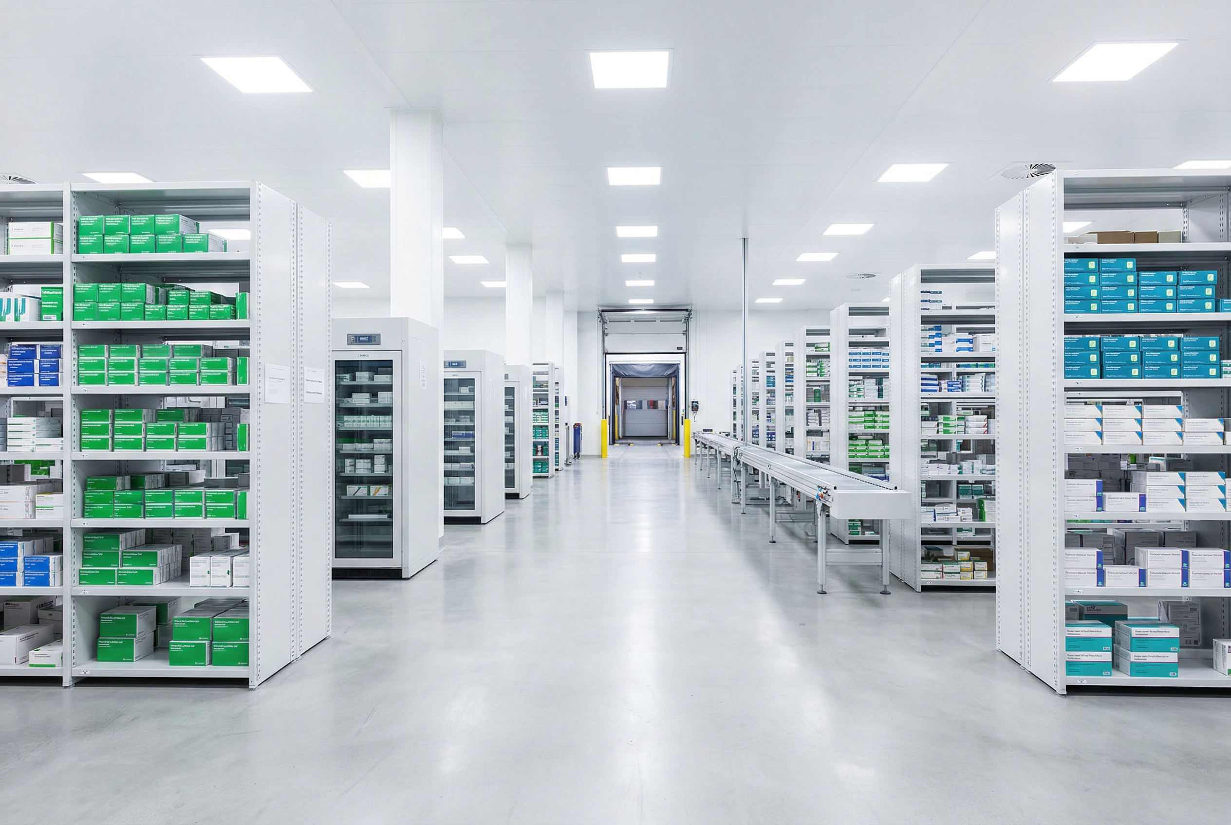 Medical supply and distribution warehouse