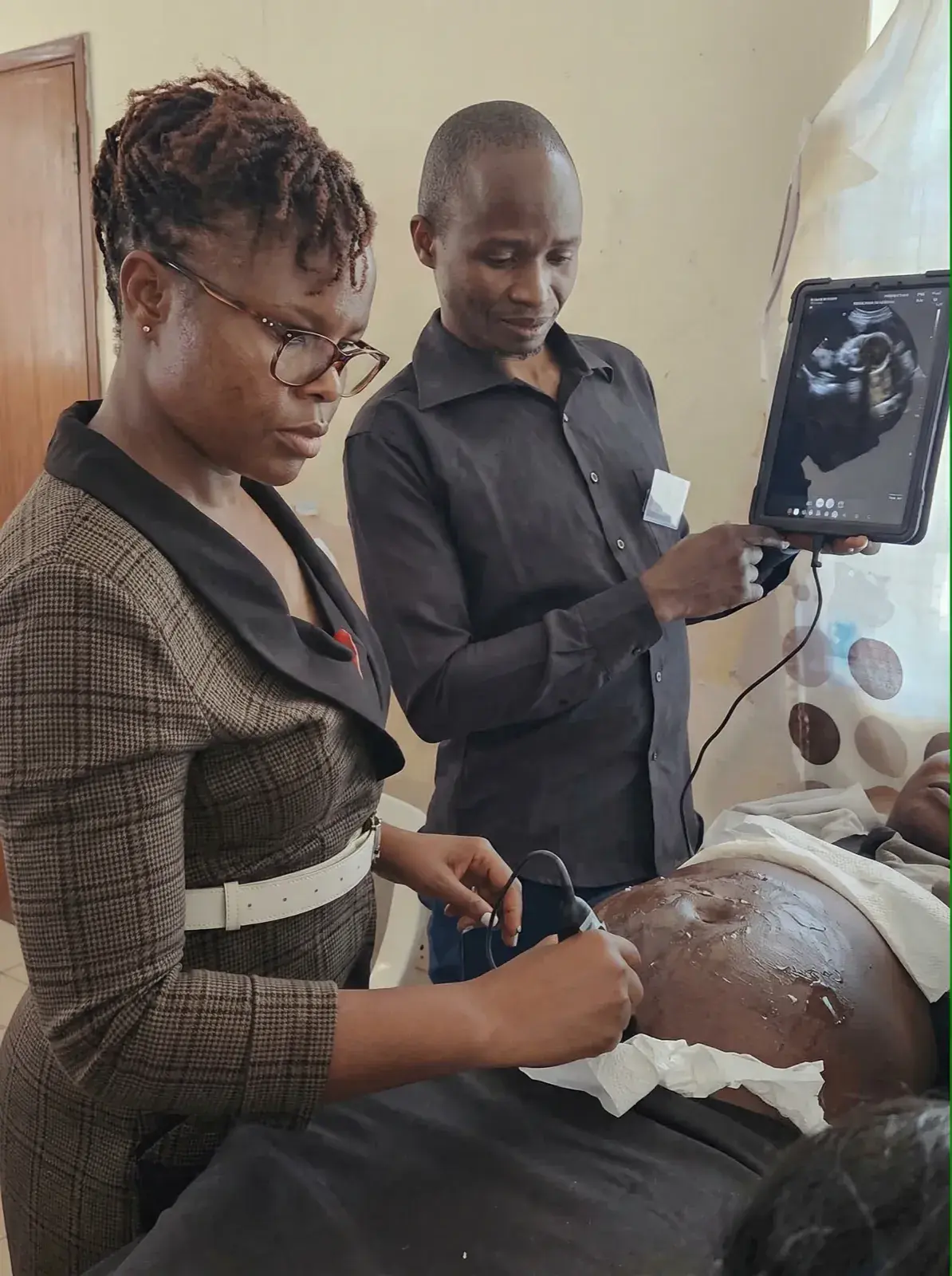 POCUS obstetric examination training in Togo